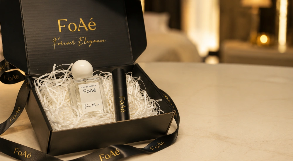 FoAé perfume as a thoughtful gift
